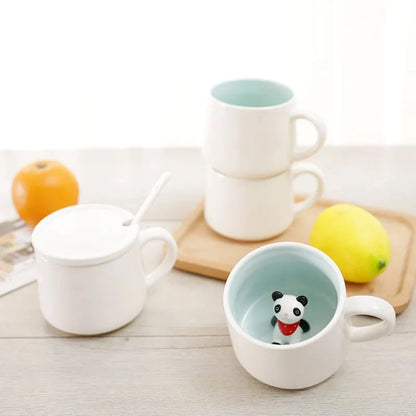 Creative Cartoon Animal Mugs